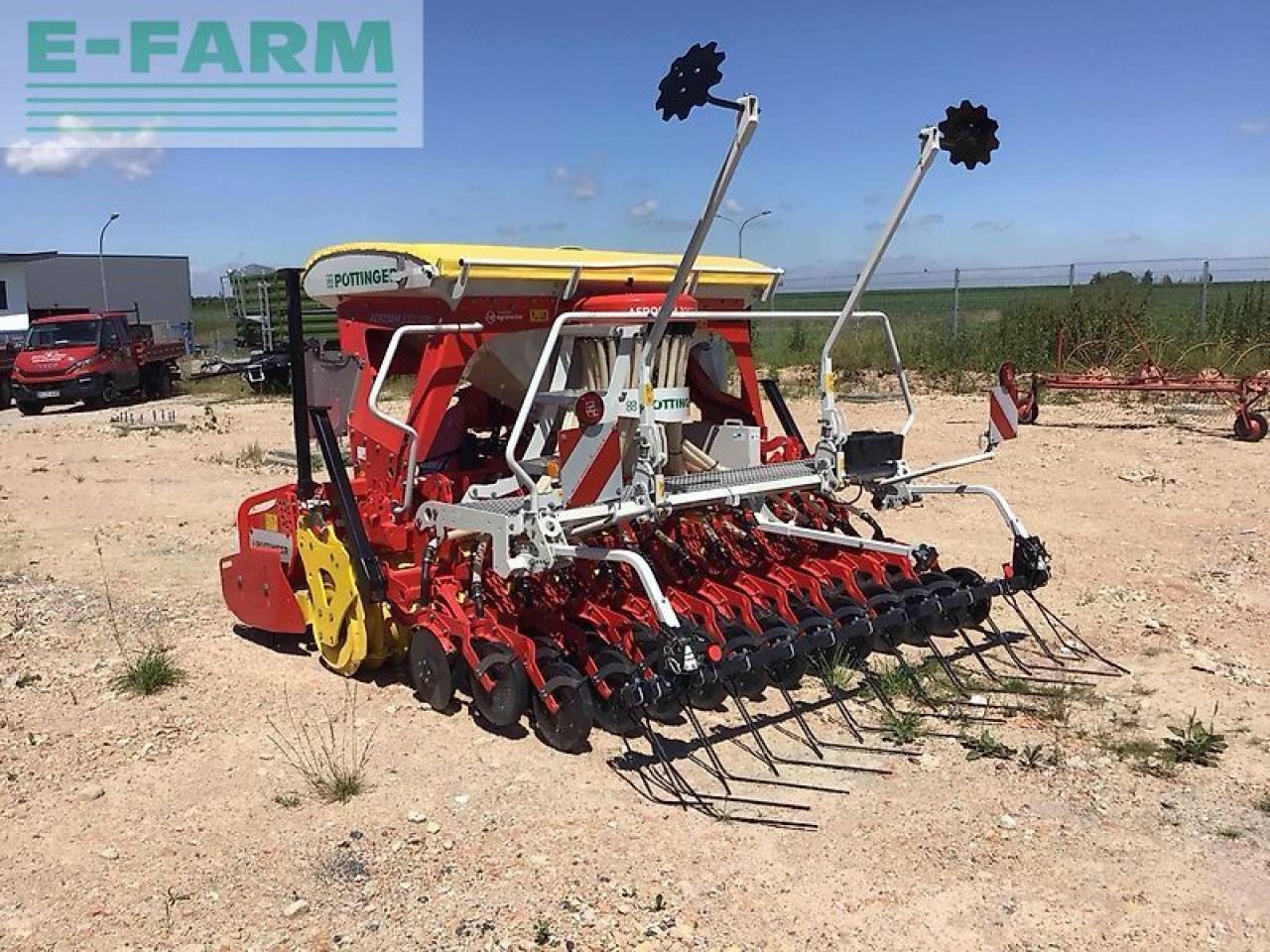Pöttinger aerosem 3002 add + lion 303 - Seed drill: picture 1 Pöttinger aerosem 3002 add + lion 303 - Seed drill: picture 1