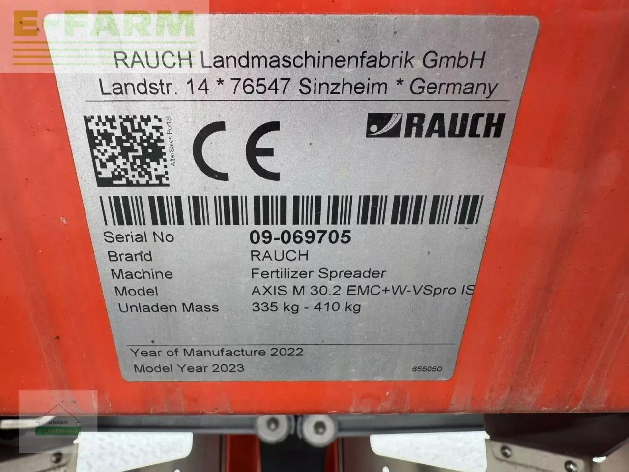 Rauch m 30.2 emc+w isobus - Fertilizer spreader: picture 5 Rauch m 30.2 emc+w isobus - Fertilizer spreader: picture 5