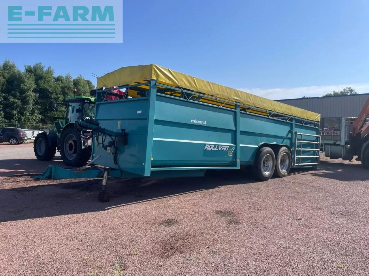 Rolland rollvan 85 - Farm trailer: picture 1 Rolland rollvan 85 - Farm trailer: picture 1