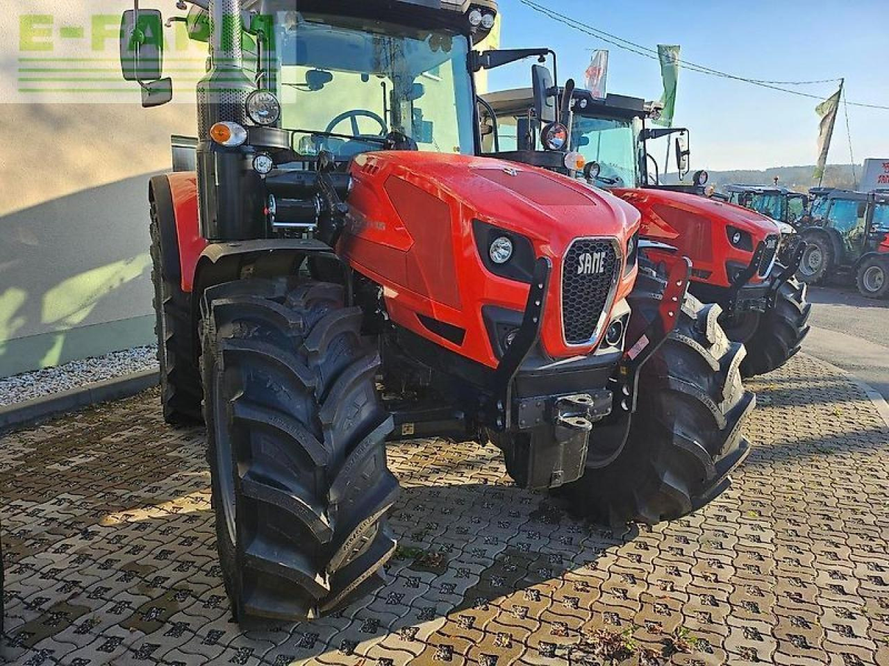 Same explorer 105 natural gs mit fronthydraulik - Farm tractor: picture 2 Same explorer 105 natural gs mit fronthydraulik - Farm tractor: picture 2