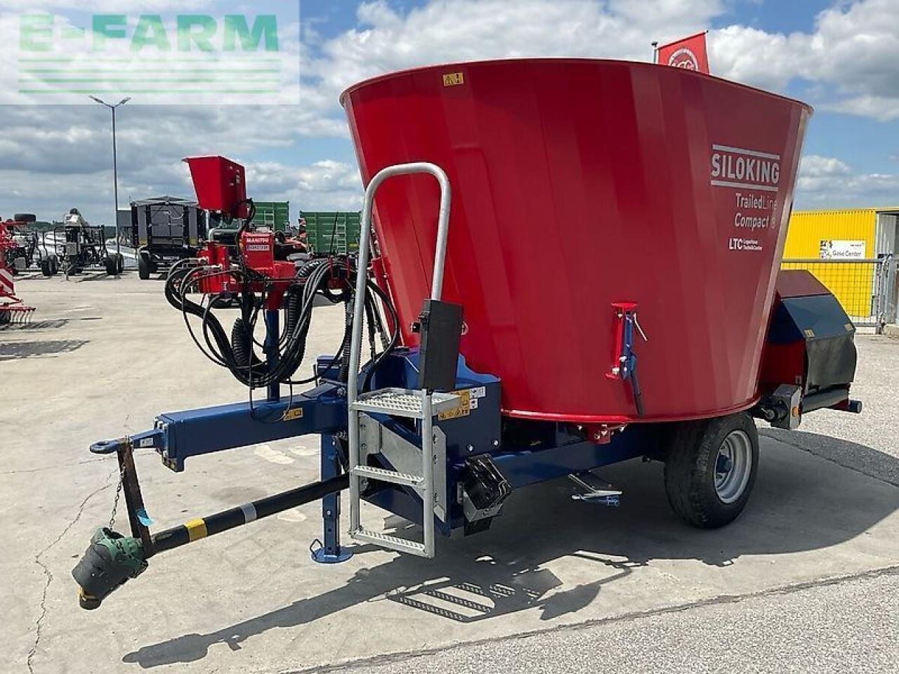 Siloking trailedline classic compact 8 - Livestock equipment: picture 1 Siloking trailedline classic compact 8 - Livestock equipment: picture 1
