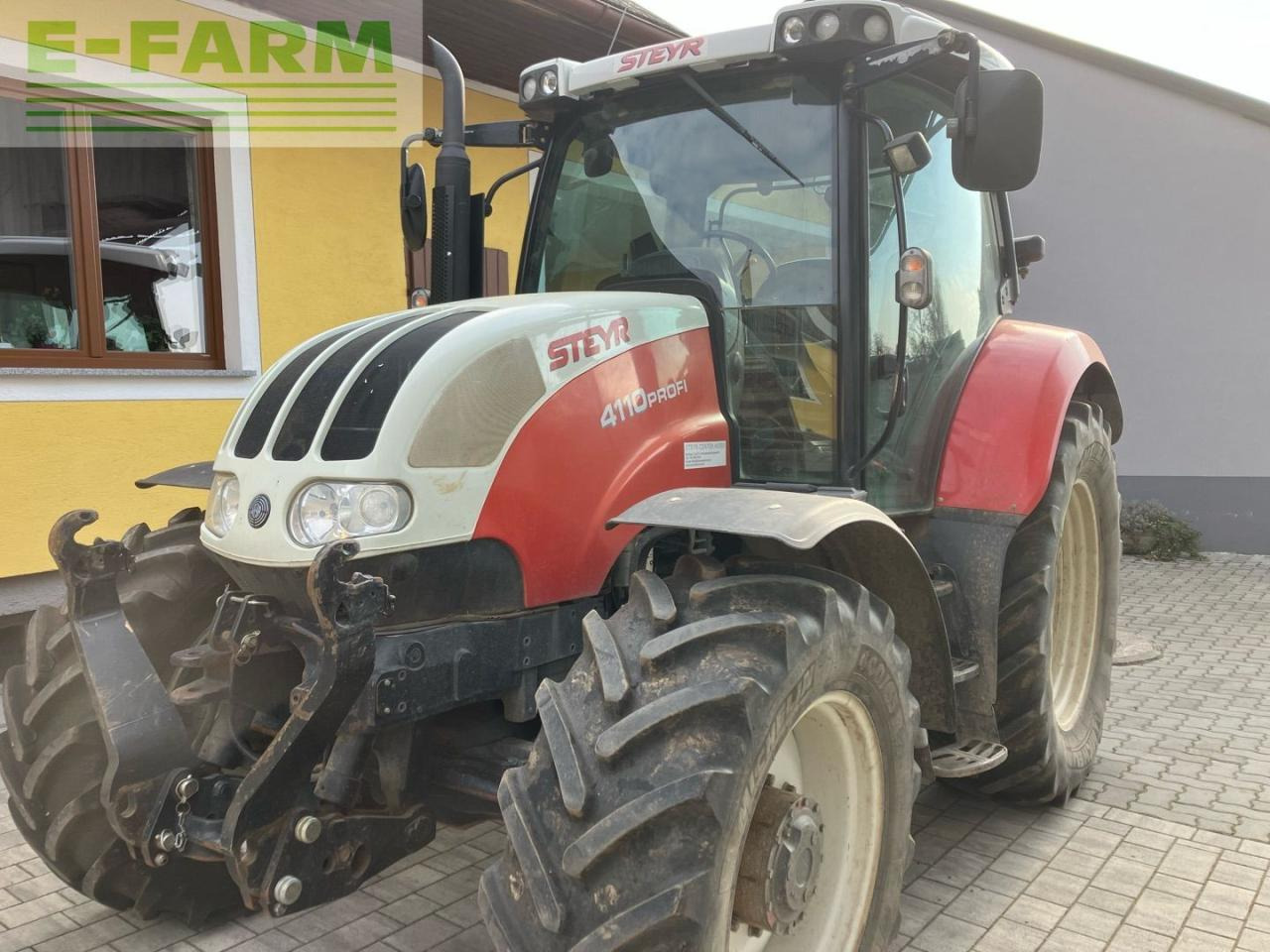 Steyr 4110 Profi - Farm tractor: picture 1 Steyr 4110 Profi - Farm tractor: picture 1