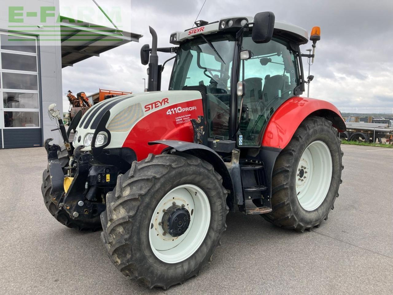 Steyr 4110 Profi - Farm tractor: picture 1 Steyr 4110 Profi - Farm tractor: picture 1