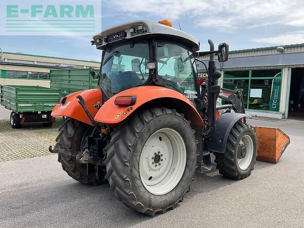 Steyr 4110 profi - Farm tractor: picture 3 Steyr 4110 profi - Farm tractor: picture 3