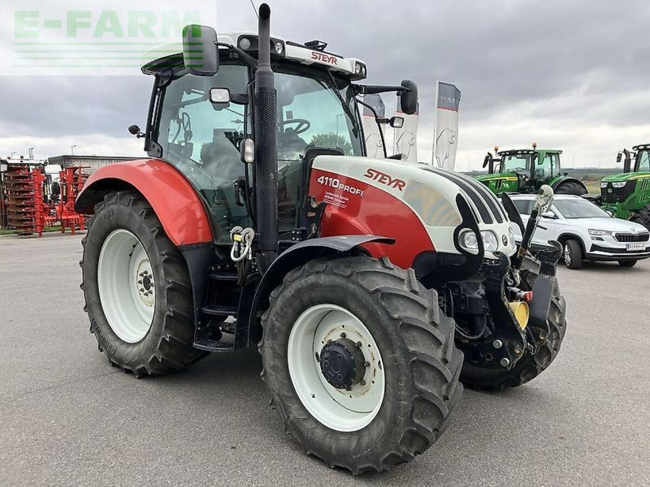Steyr 4110 profi - Farm tractor: picture 2 Steyr 4110 profi - Farm tractor: picture 2