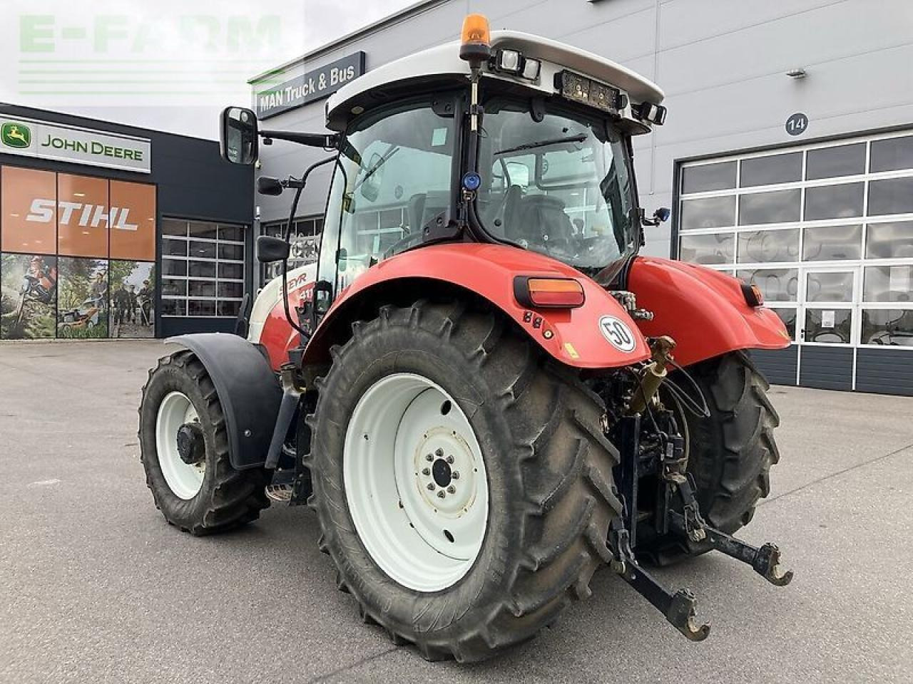 Steyr 4110 profi - Farm tractor: picture 4 Steyr 4110 profi - Farm tractor: picture 4