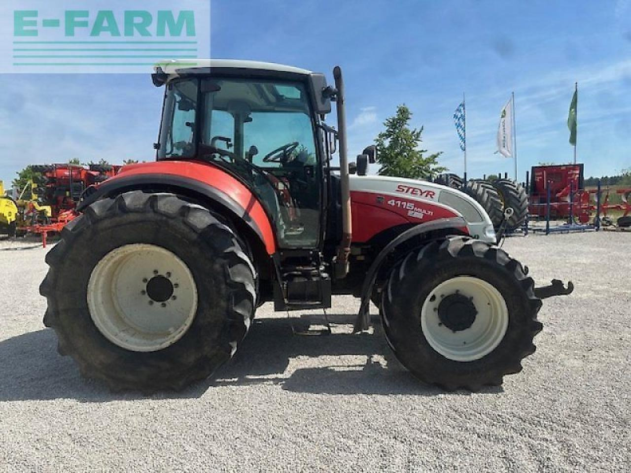 Steyr 4115 multi - Farm tractor: picture 3 Steyr 4115 multi - Farm tractor: picture 3