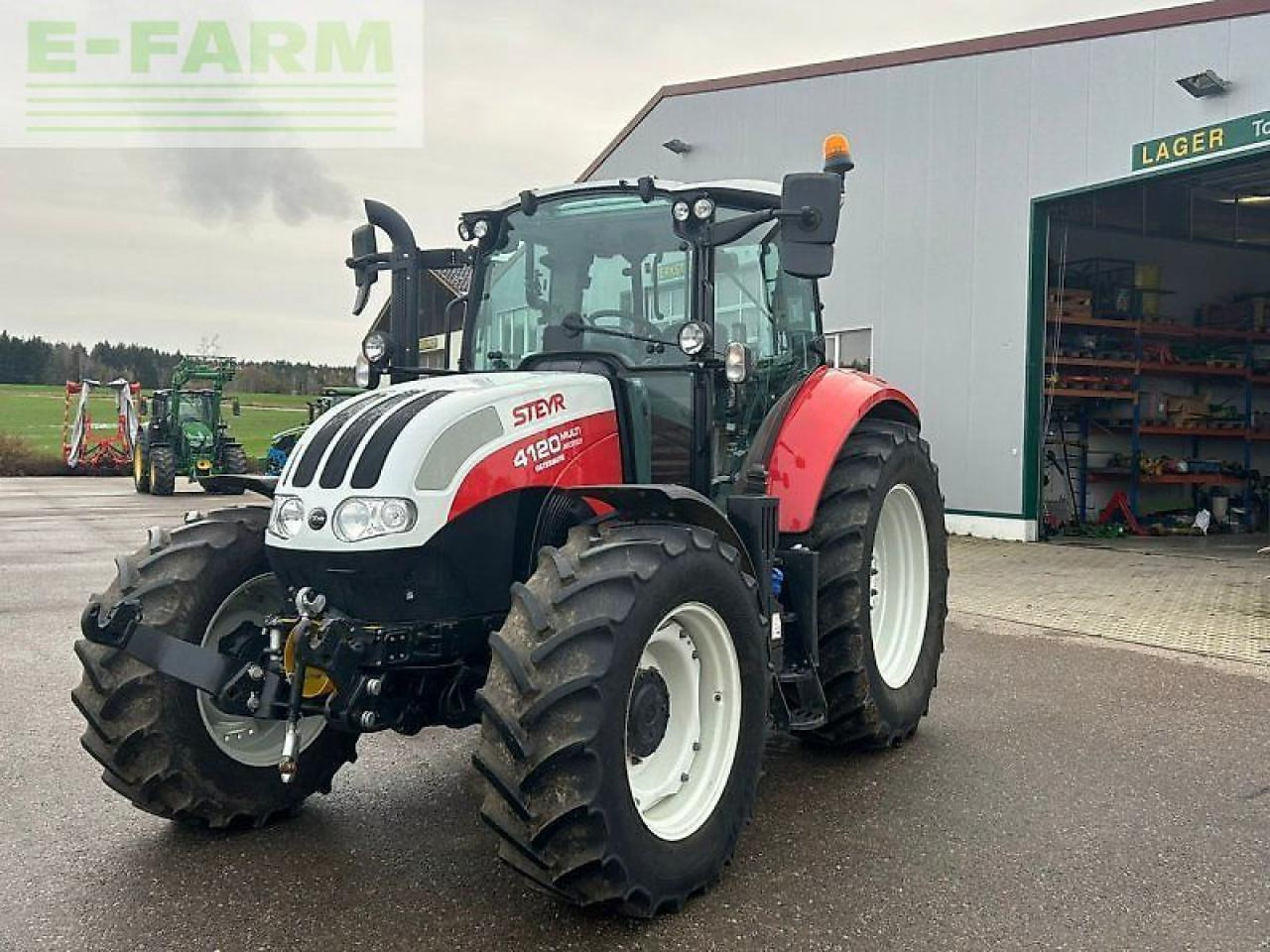 Steyr 4120 multi - Farm tractor: picture 1 Steyr 4120 multi - Farm tractor: picture 1