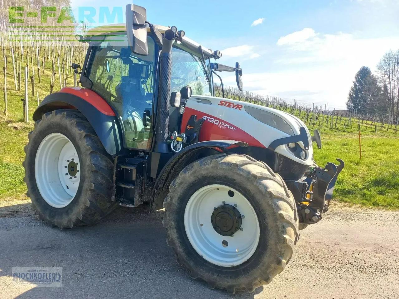 Steyr 4130 expert cvt CVT - Farm tractor: picture 3 Steyr 4130 expert cvt CVT - Farm tractor: picture 3