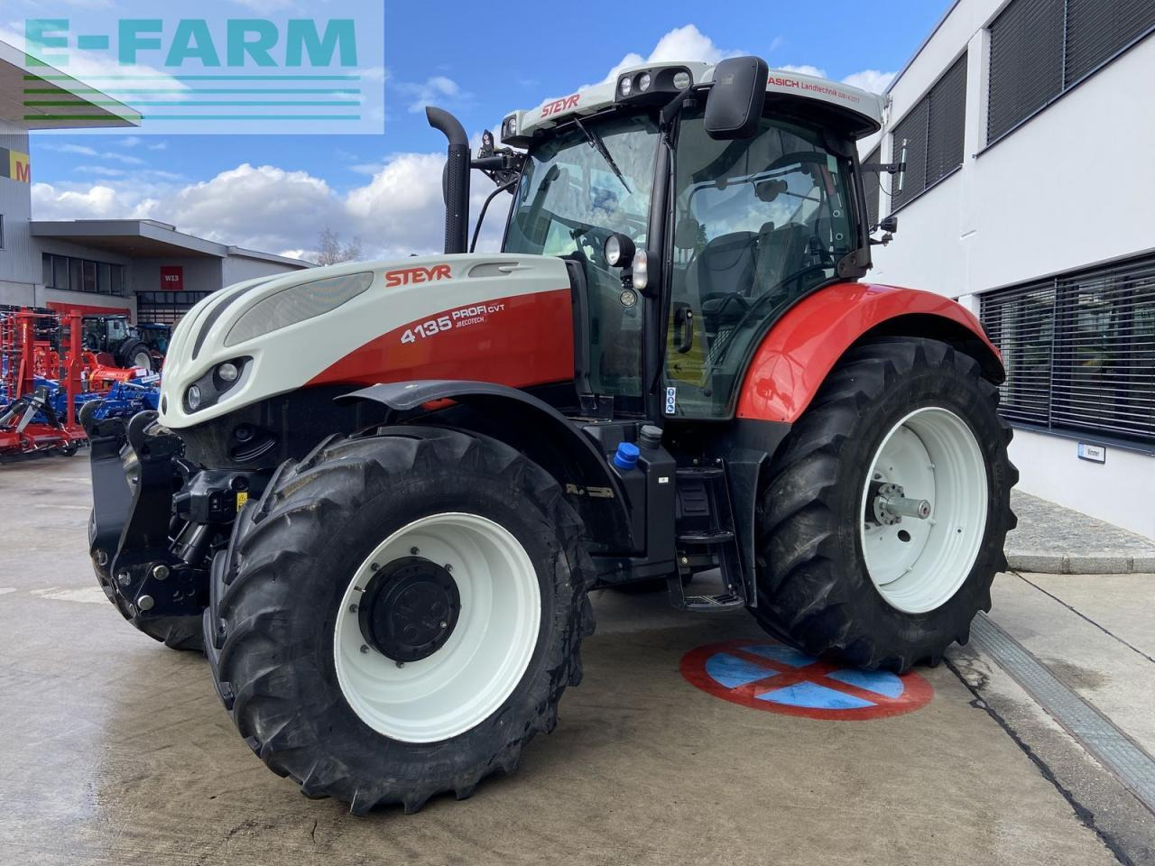 Steyr 4135 profi cvt CVT - Farm tractor: picture 5 Steyr 4135 profi cvt CVT - Farm tractor: picture 5