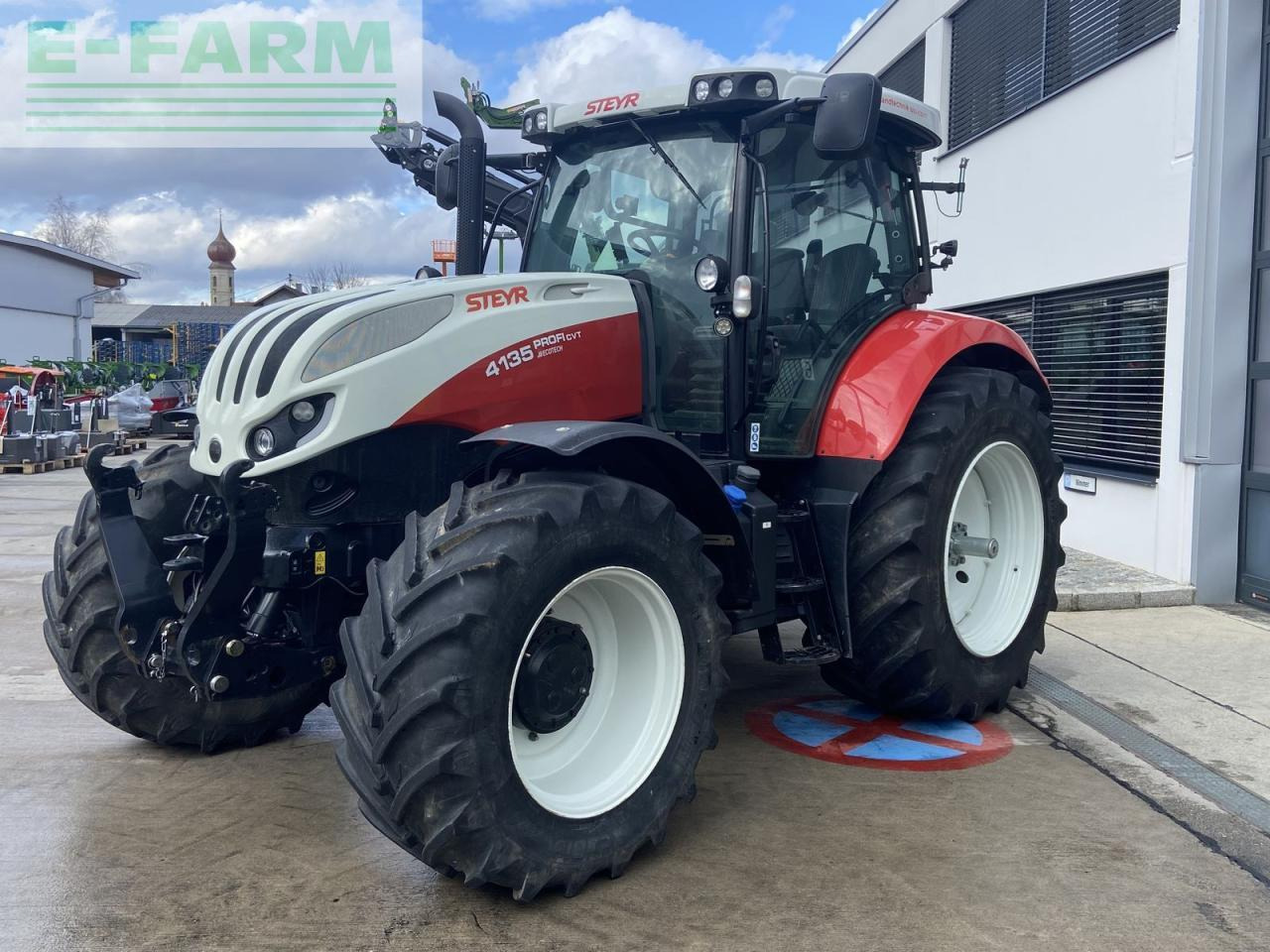 Steyr 4135 profi cvt CVT - Farm tractor: picture 4 Steyr 4135 profi cvt CVT - Farm tractor: picture 4