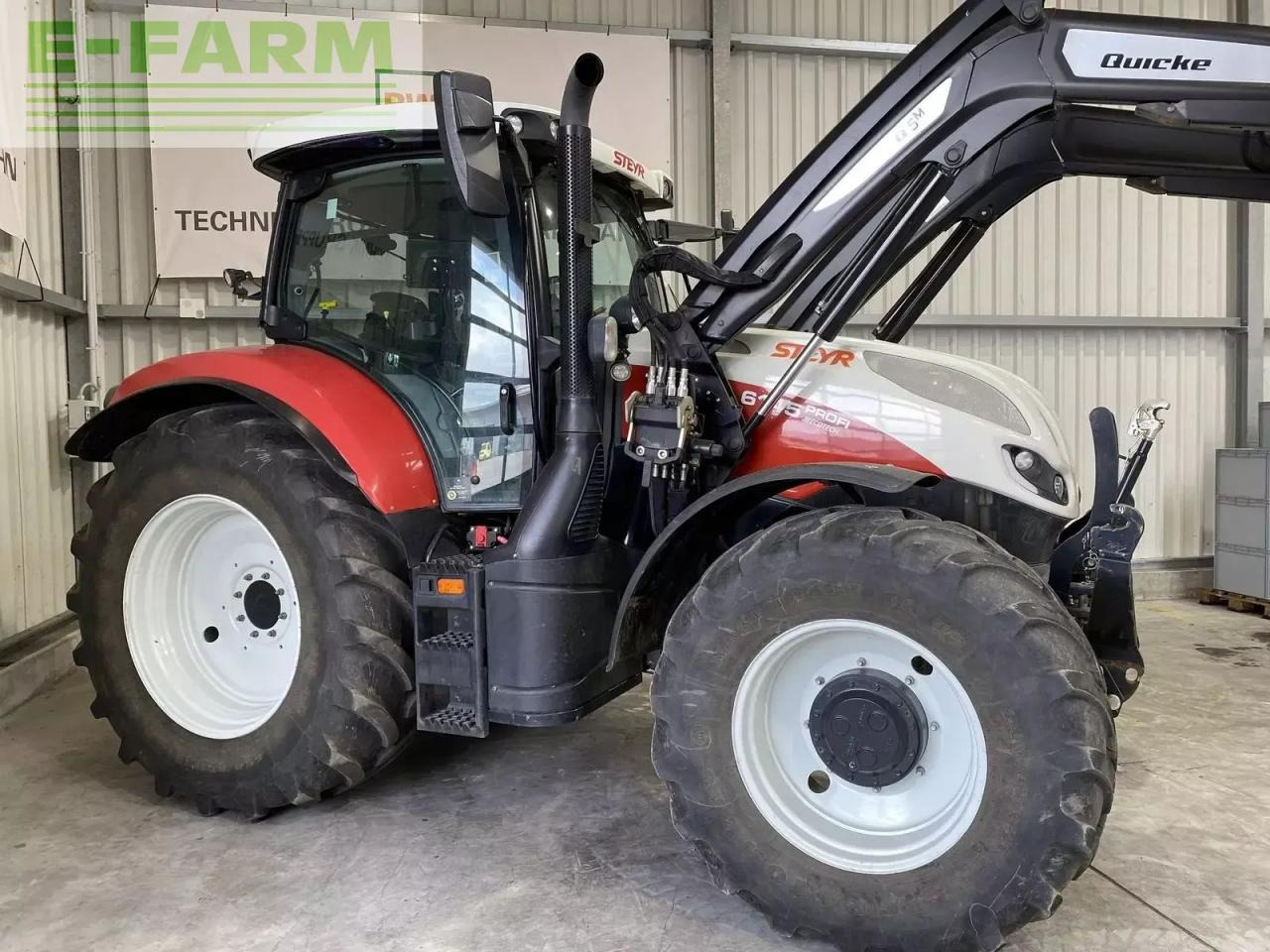 Steyr 6145 profi - Farm tractor: picture 2 Steyr 6145 profi - Farm tractor: picture 2