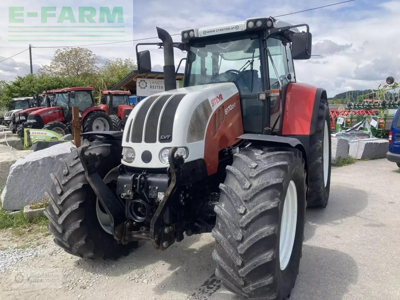 Steyr 6170 cvt profimodell - Farm tractor: picture 1 Steyr 6170 cvt profimodell - Farm tractor: picture 1