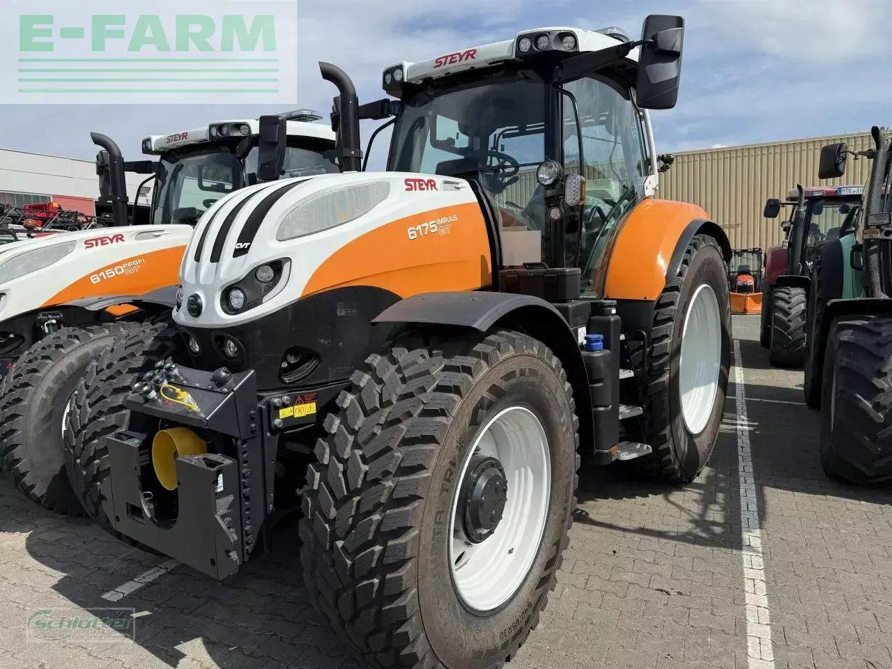 Steyr 6175 impuls cvt kommunal CVT - Farm tractor: picture 2 Steyr 6175 impuls cvt kommunal CVT - Farm tractor: picture 2