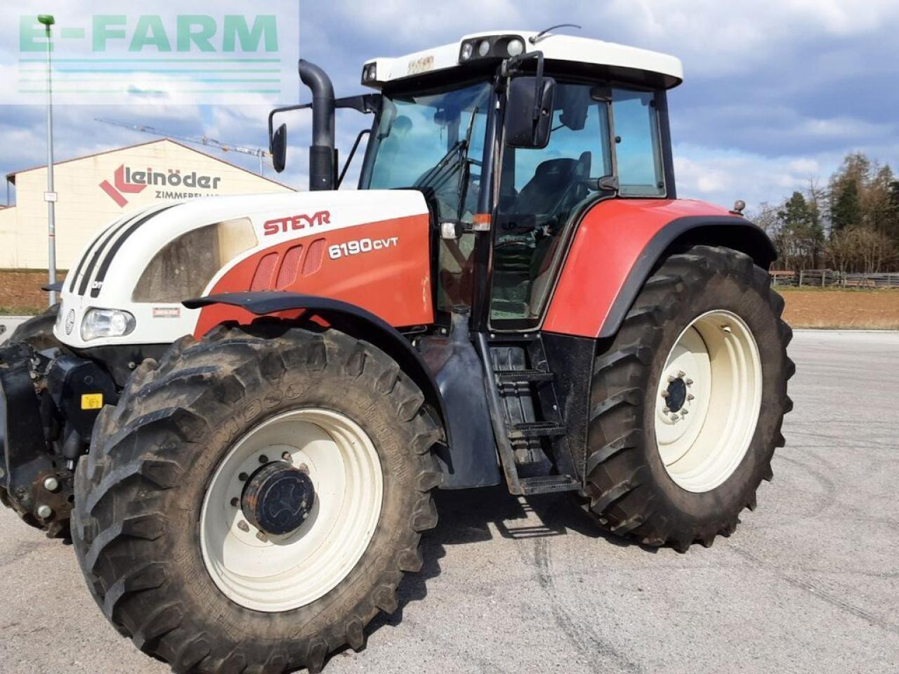 Steyr 6190cvt - Farm tractor: picture 1 Steyr 6190cvt - Farm tractor: picture 1