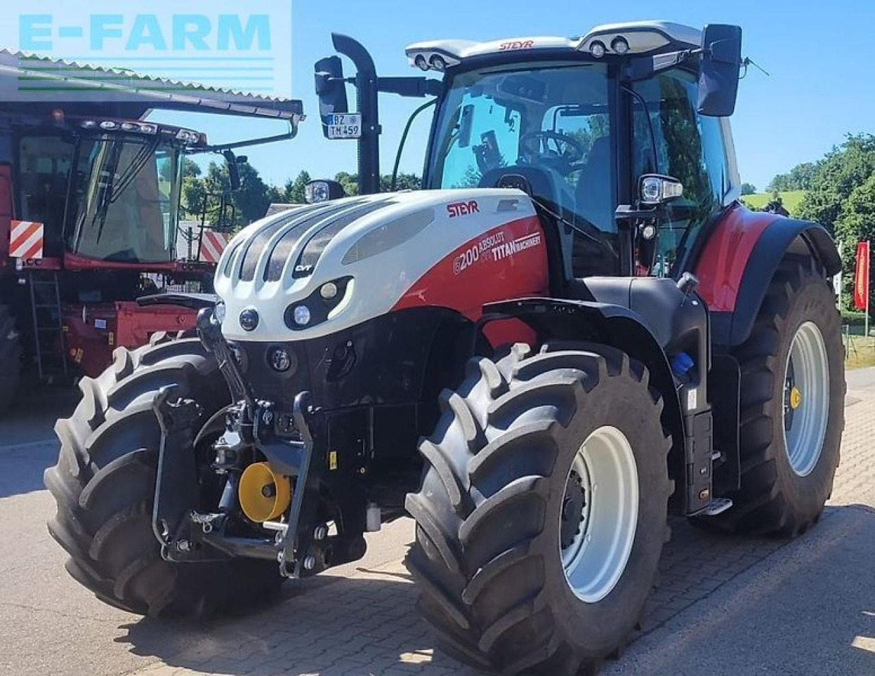 Steyr 6200 absolut cvt CVT - Farm tractor: picture 1 Steyr 6200 absolut cvt CVT - Farm tractor: picture 1
