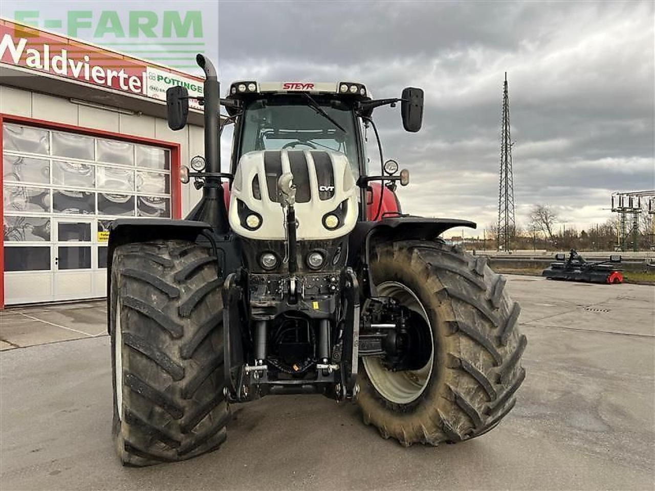 Farm tractor Steyr 6300 terrus cvt CVT: picture 8 Farm tractor Steyr 6300 terrus cvt CVT: picture 8