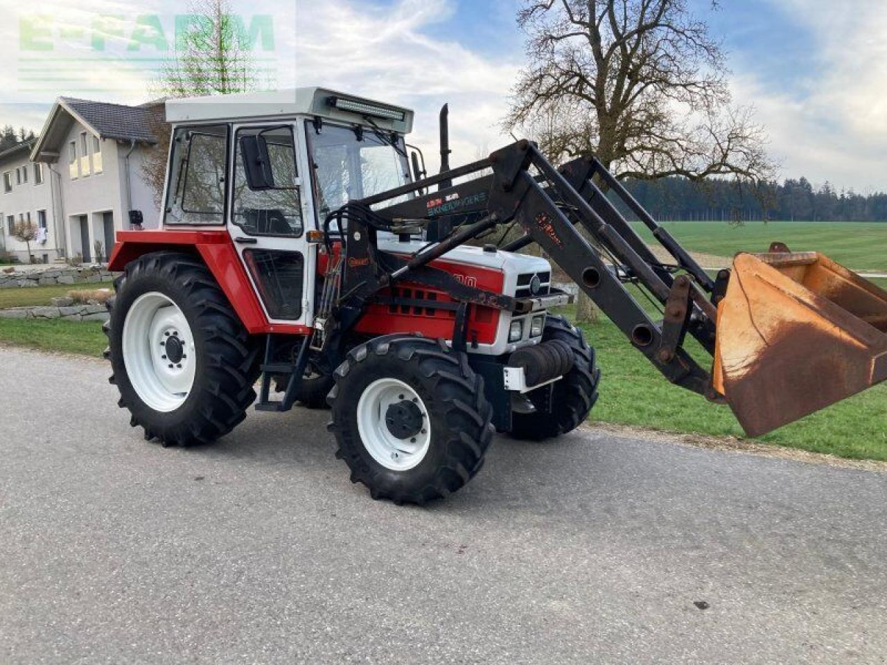 Steyr 8090 - Farm tractor: picture 1 Steyr 8090 - Farm tractor: picture 1