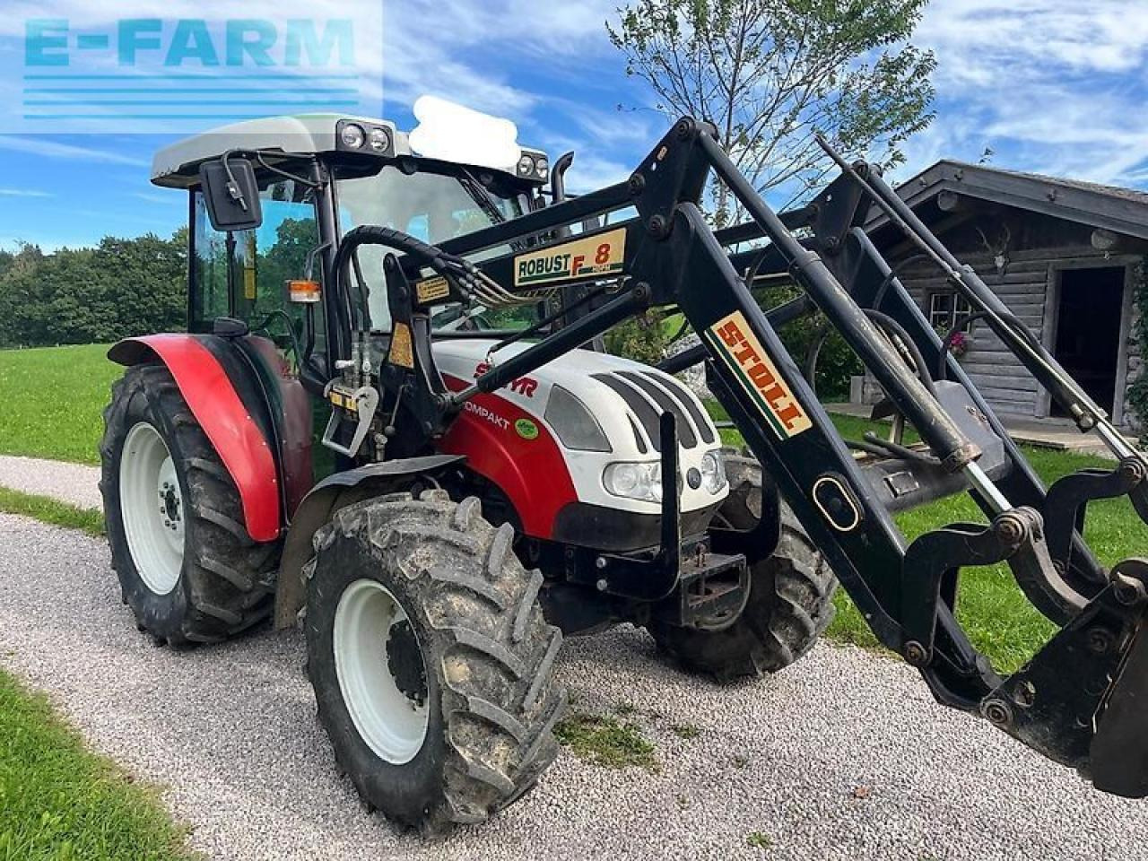 Steyr kompakt 370 - Farm tractor: picture 1 Steyr kompakt 370 - Farm tractor: picture 1