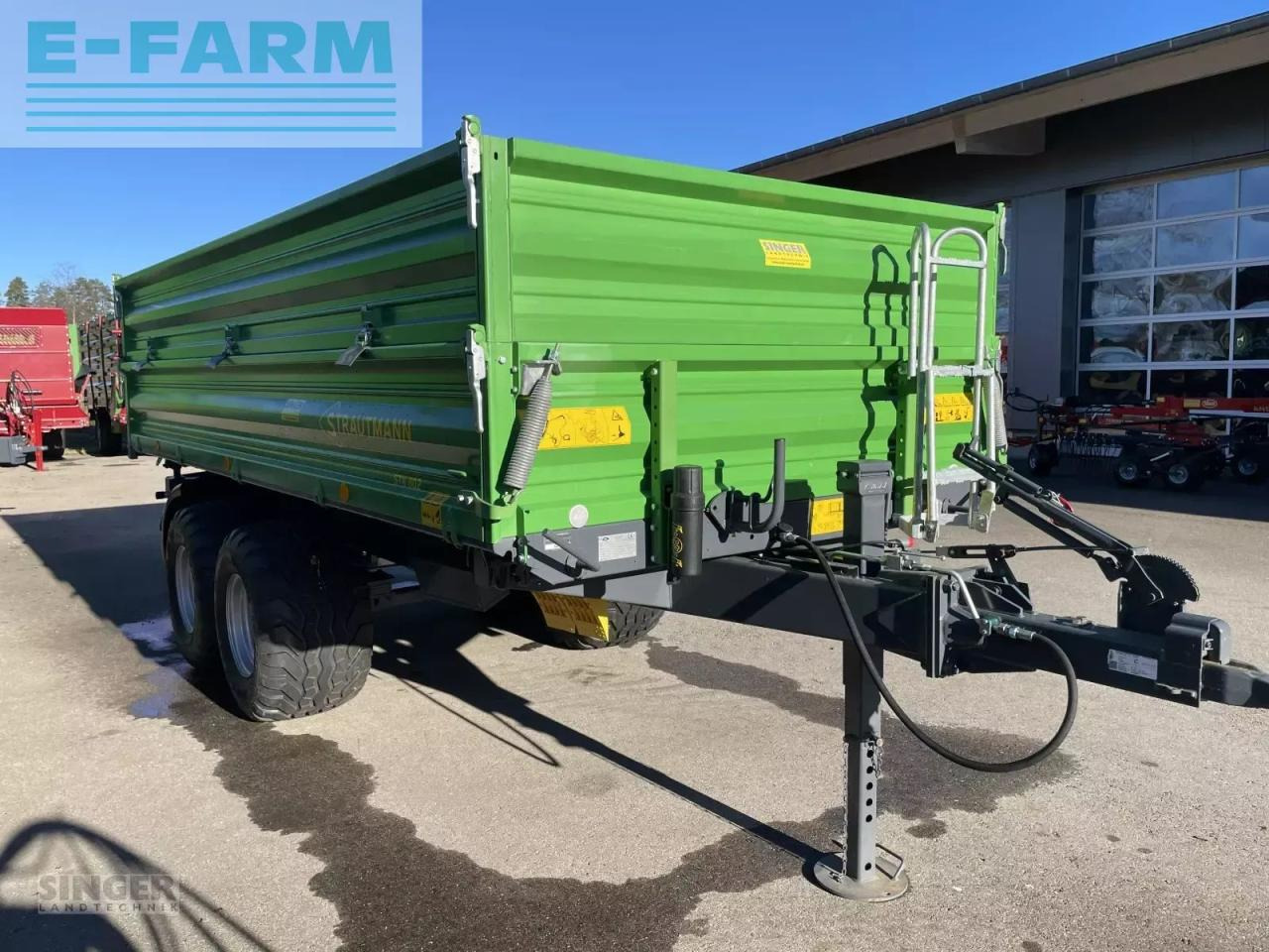 Strautmann stk 802 - Farm tipping trailer/ Dumper: picture 4 Strautmann stk 802 - Farm tipping trailer/ Dumper: picture 4