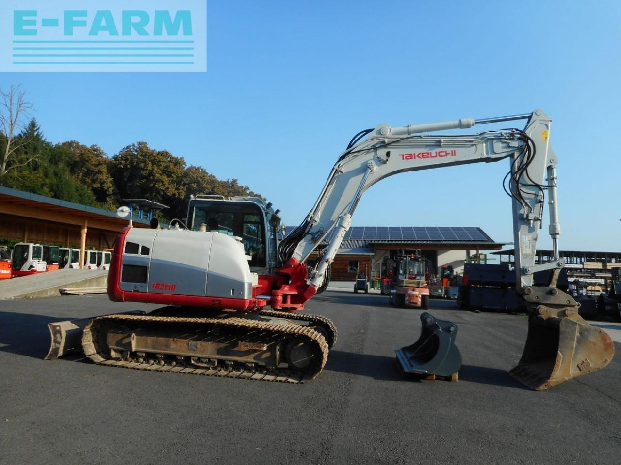Takeuchi tb 2150 ( 15.095kg ) mit schwenkarm - Crawler excavator: picture 4 Takeuchi tb 2150 ( 15.095kg ) mit schwenkarm - Crawler excavator: picture 4