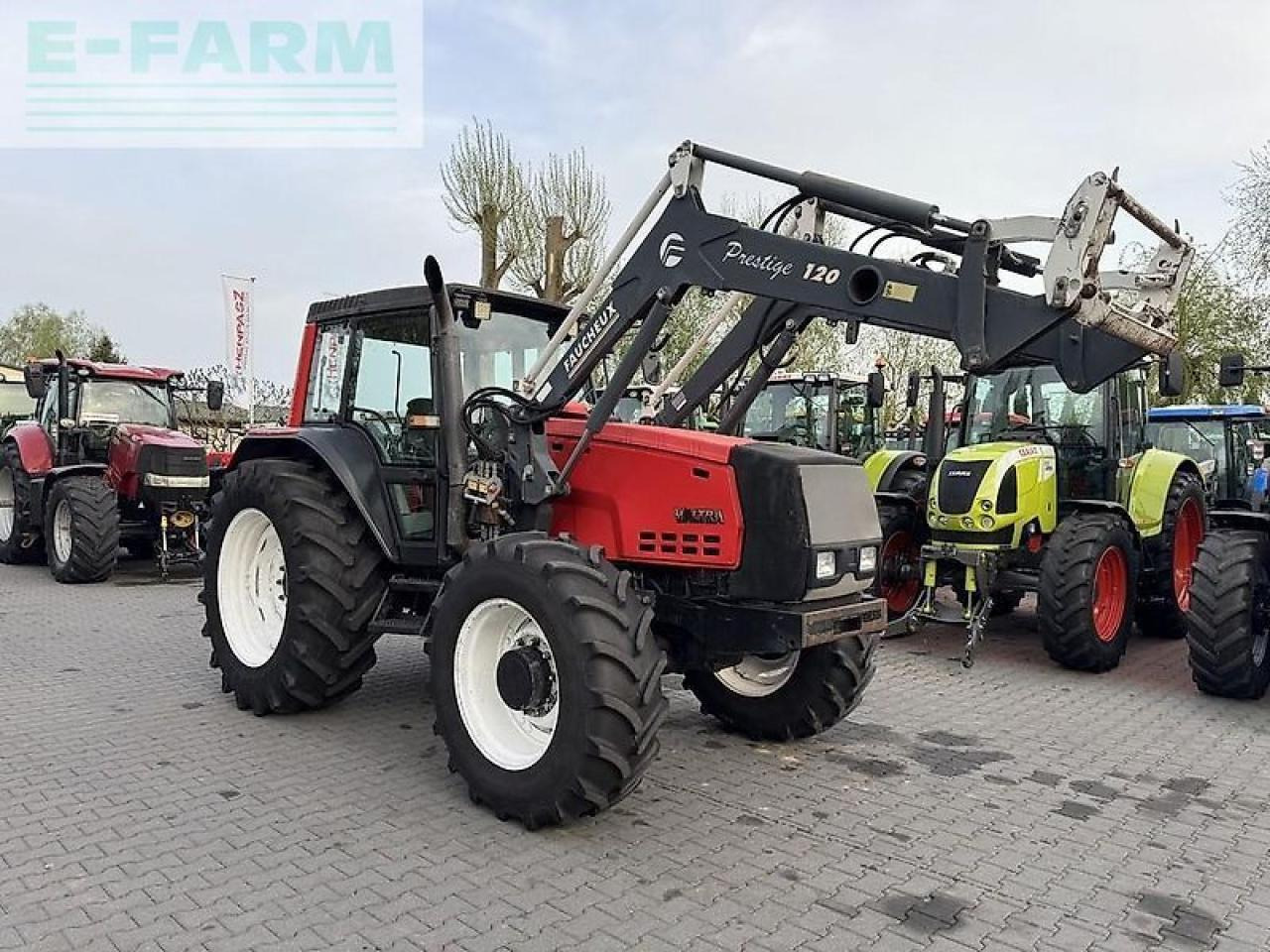 Valtra valmet 8350 + faucheux prestige 120 - Farm tractor: picture 4 Valtra valmet 8350 + faucheux prestige 120 - Farm tractor: picture 4