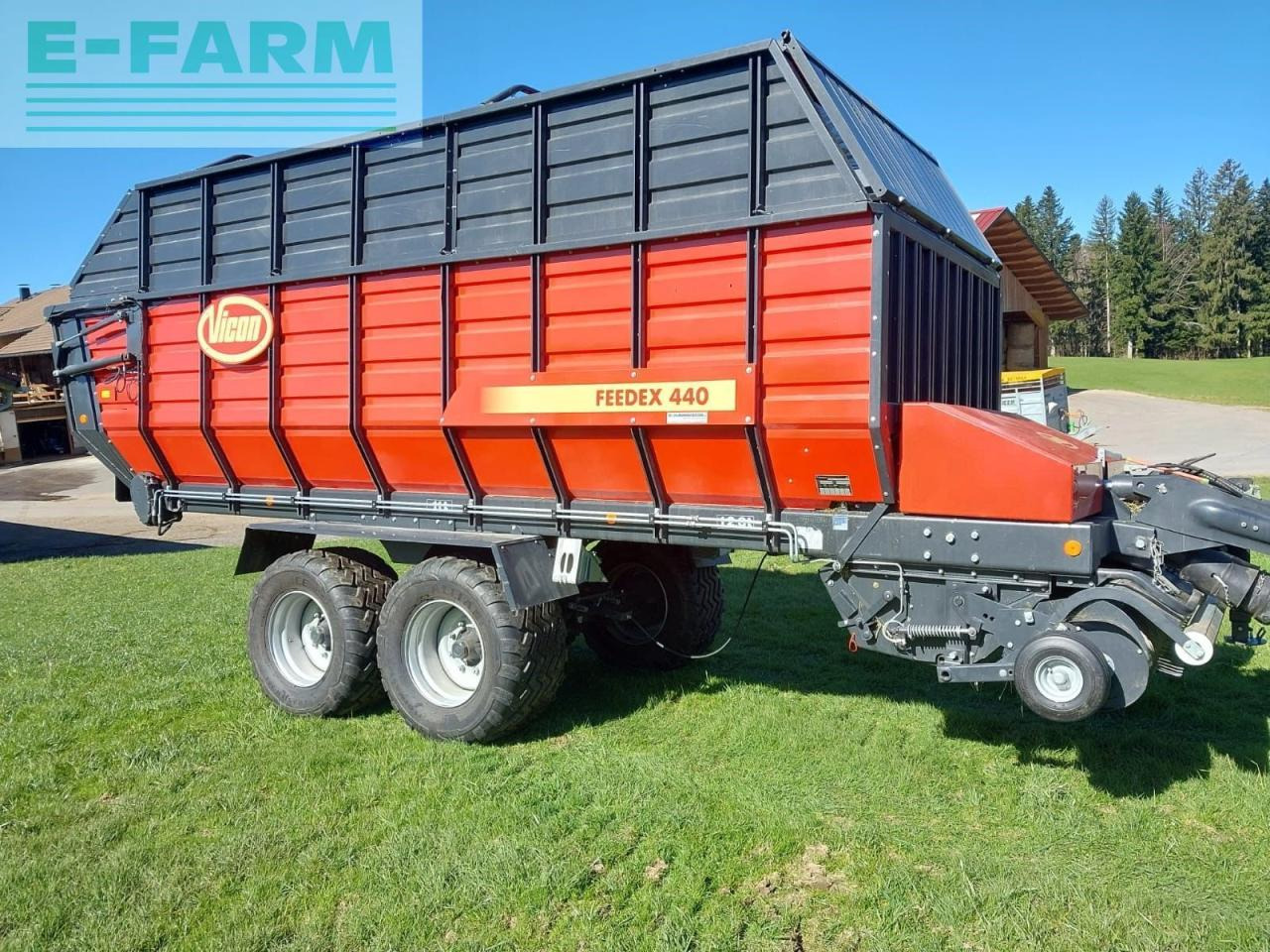Vicon feedex 440 - Farm tipping trailer/ Dumper: picture 1 Vicon feedex 440 - Farm tipping trailer/ Dumper: picture 1