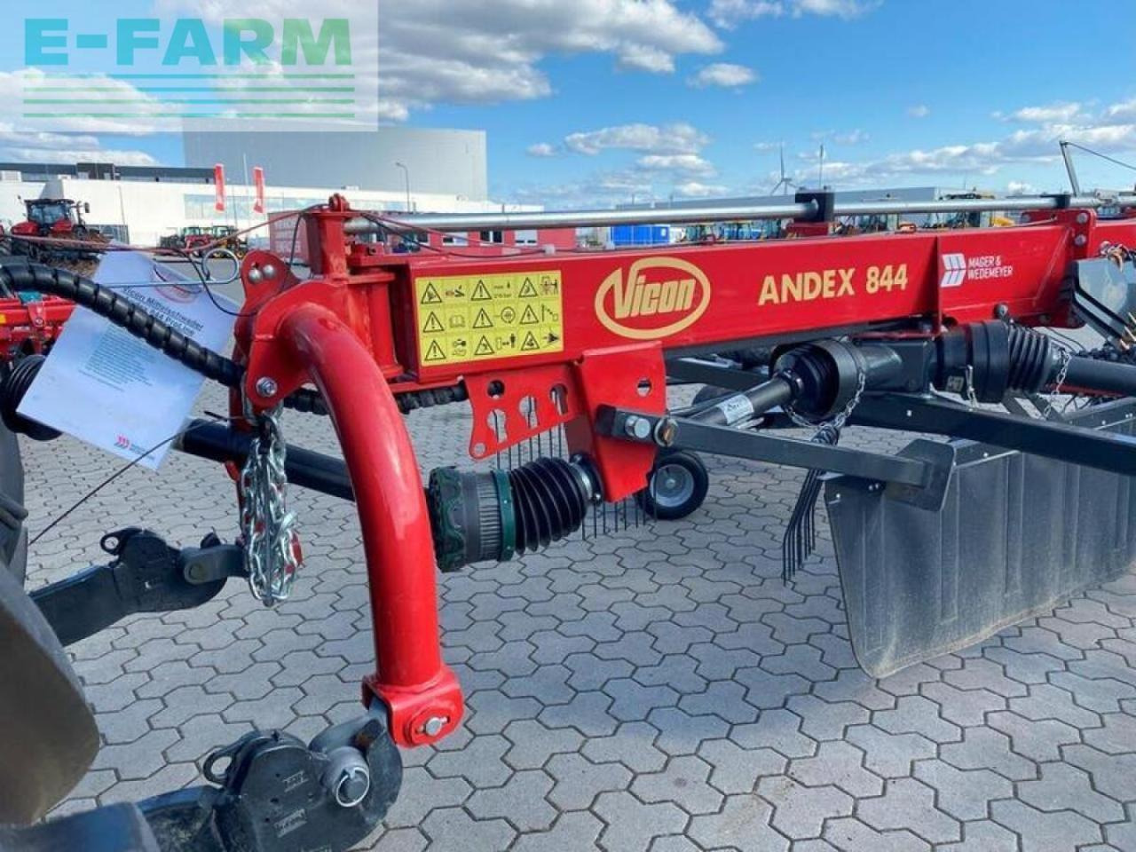 Vicon vicon mittelschwader andex 844 - Tedder/ Rake: picture 2 Vicon vicon mittelschwader andex 844 - Tedder/ Rake: picture 2