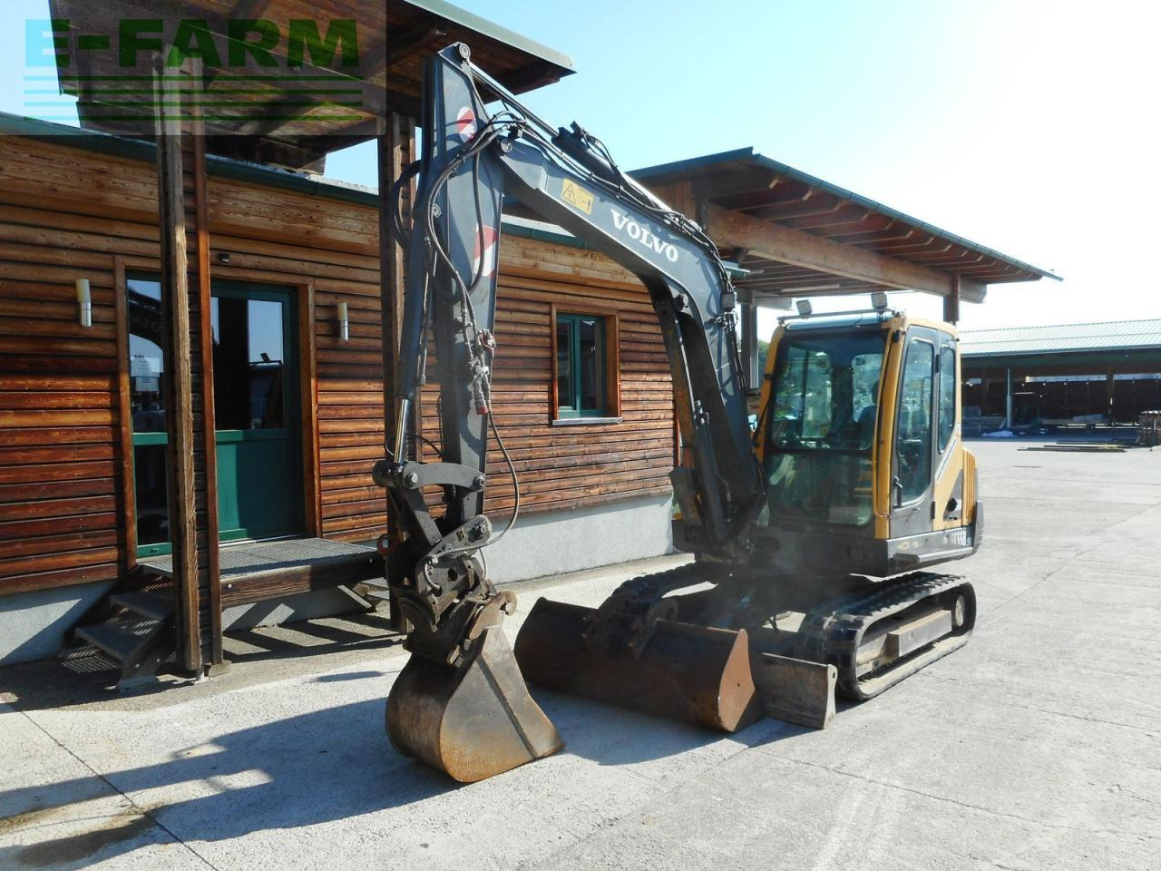 Volvo ec55b pro ( 5.480kg ) powertilt + hydr. schnellw - Mini excavator: picture 2 Volvo ec55b pro ( 5.480kg ) powertilt + hydr. schnellw - Mini excavator: picture 2