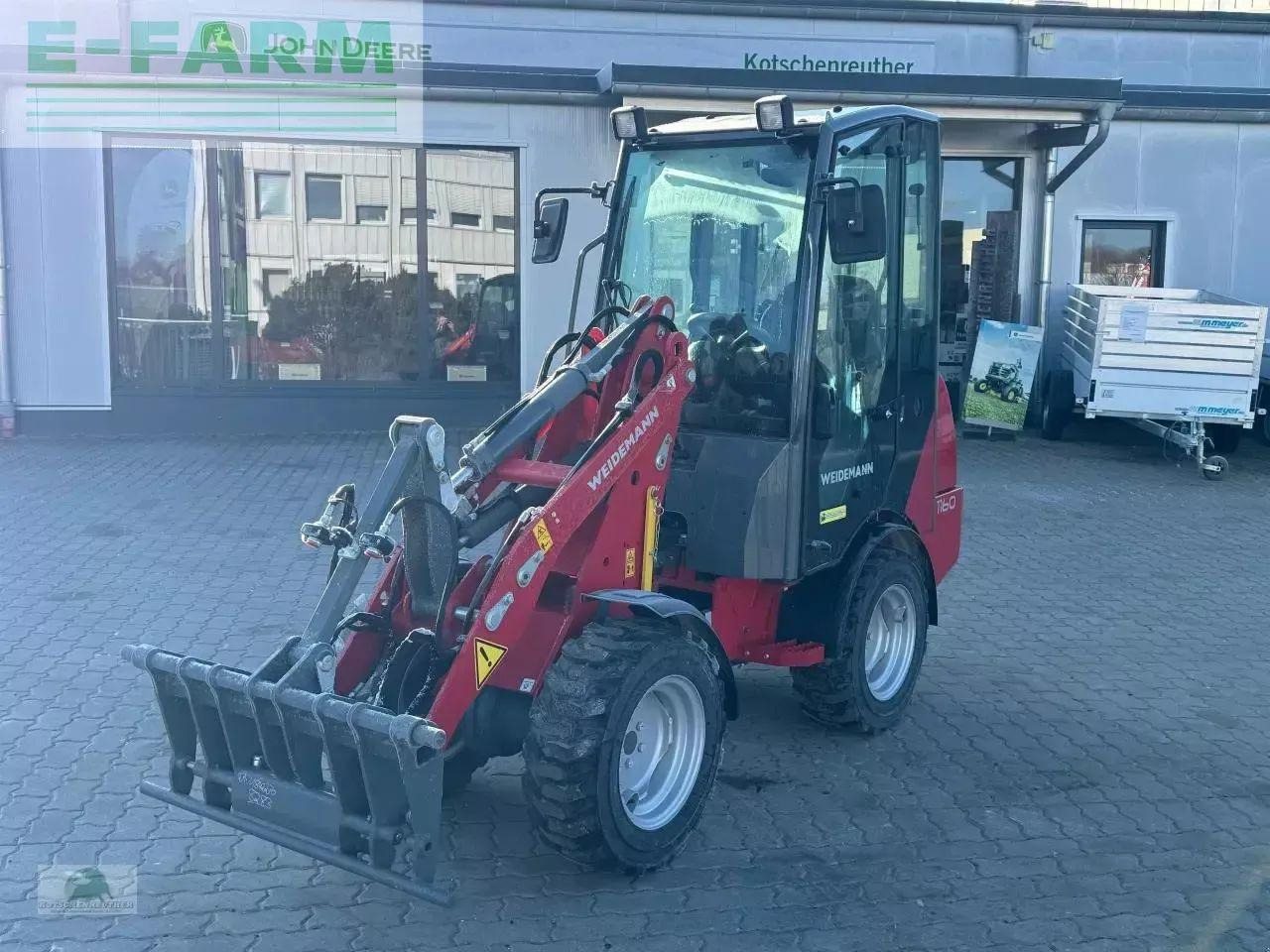Weidemann 1160 - Wheel loader: picture 1 Weidemann 1160 - Wheel loader: picture 1