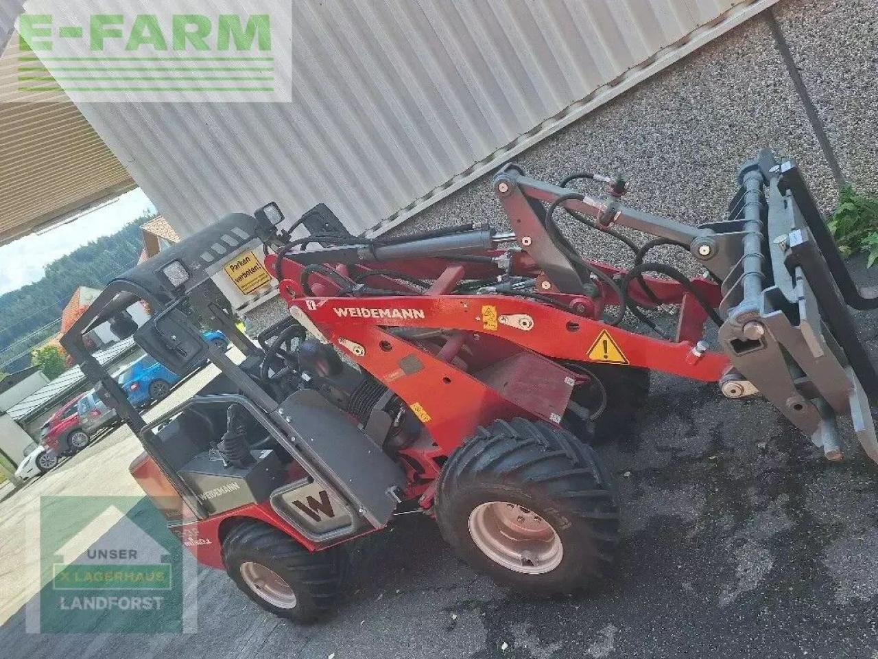 Weidemann 1240 lp - Wheel loader: picture 1 Weidemann 1240 lp - Wheel loader: picture 1