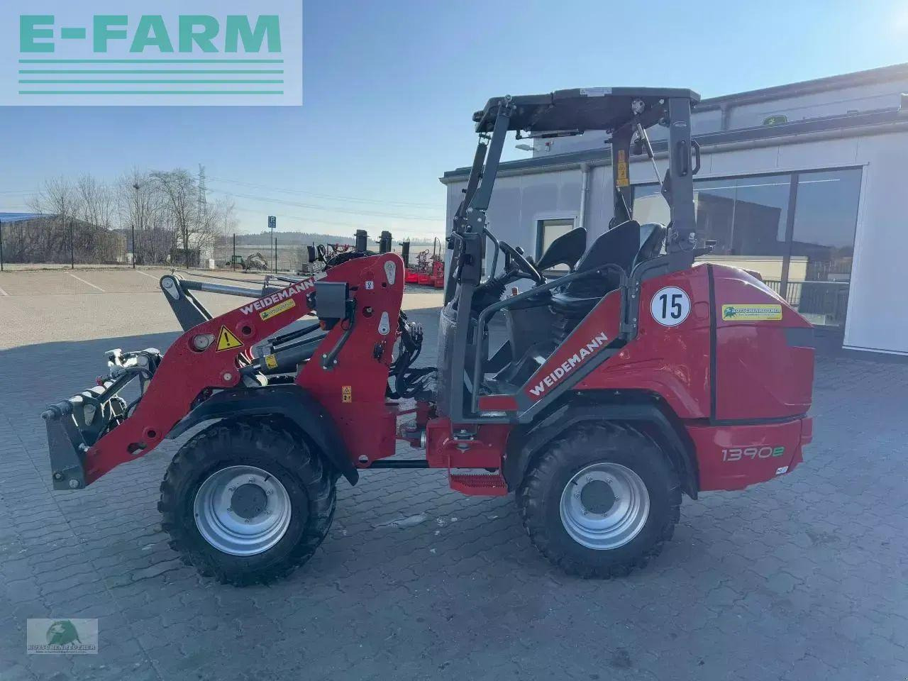 Weidemann 1390e - Wheel loader: picture 1 Weidemann 1390e - Wheel loader: picture 1