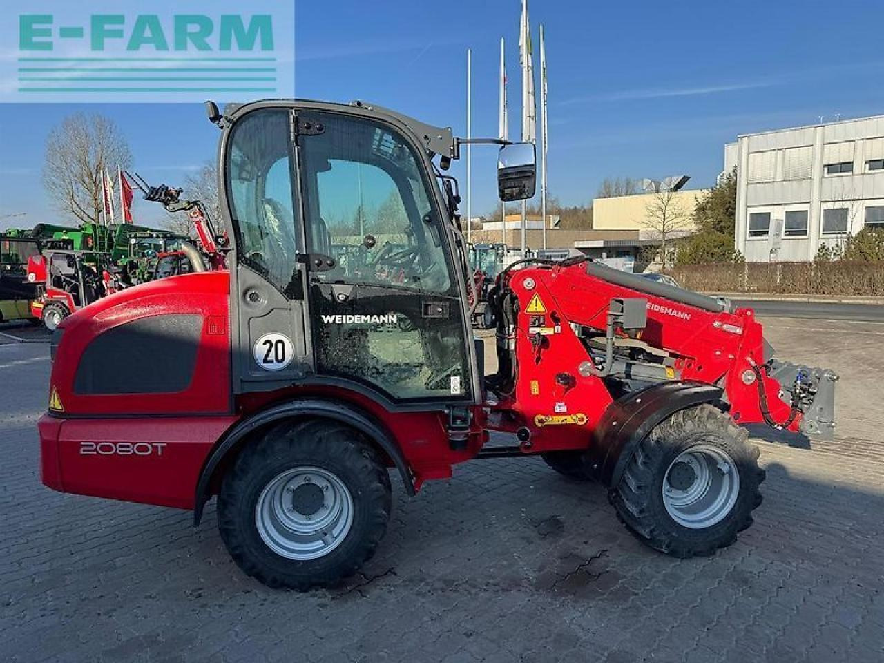 Weidemann 2080t - Mini excavator: picture 2 Weidemann 2080t - Mini excavator: picture 2