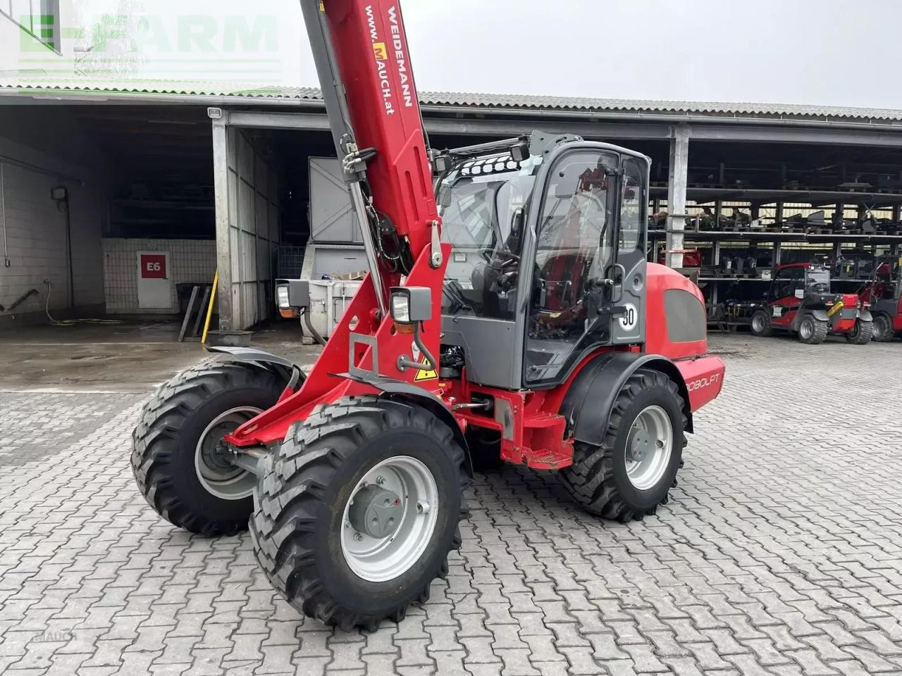 Weidemann 3080lpt ca. 5,0m hubhöhe / hochdruckfahrantrieb - Wheel loader: picture 3 Weidemann 3080lpt ca. 5,0m hubhöhe / hochdruckfahrantrieb - Wheel loader: picture 3