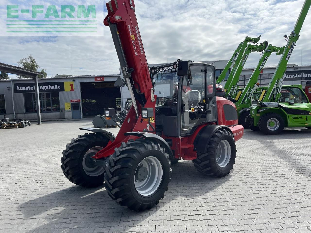 Weidemann 4080lp tele 30km/h - Mini excavator: picture 3 Weidemann 4080lp tele 30km/h - Mini excavator: picture 3