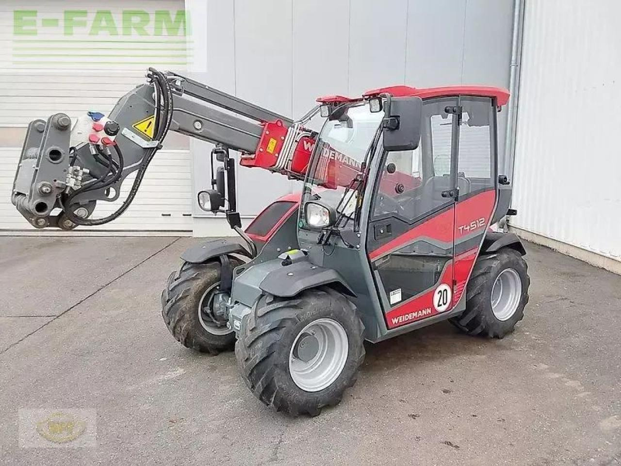 Weidemann t4512 18,4 kw (25 ps) - Telescopic handler: picture 5 Weidemann t4512 18,4 kw (25 ps) - Telescopic handler: picture 5