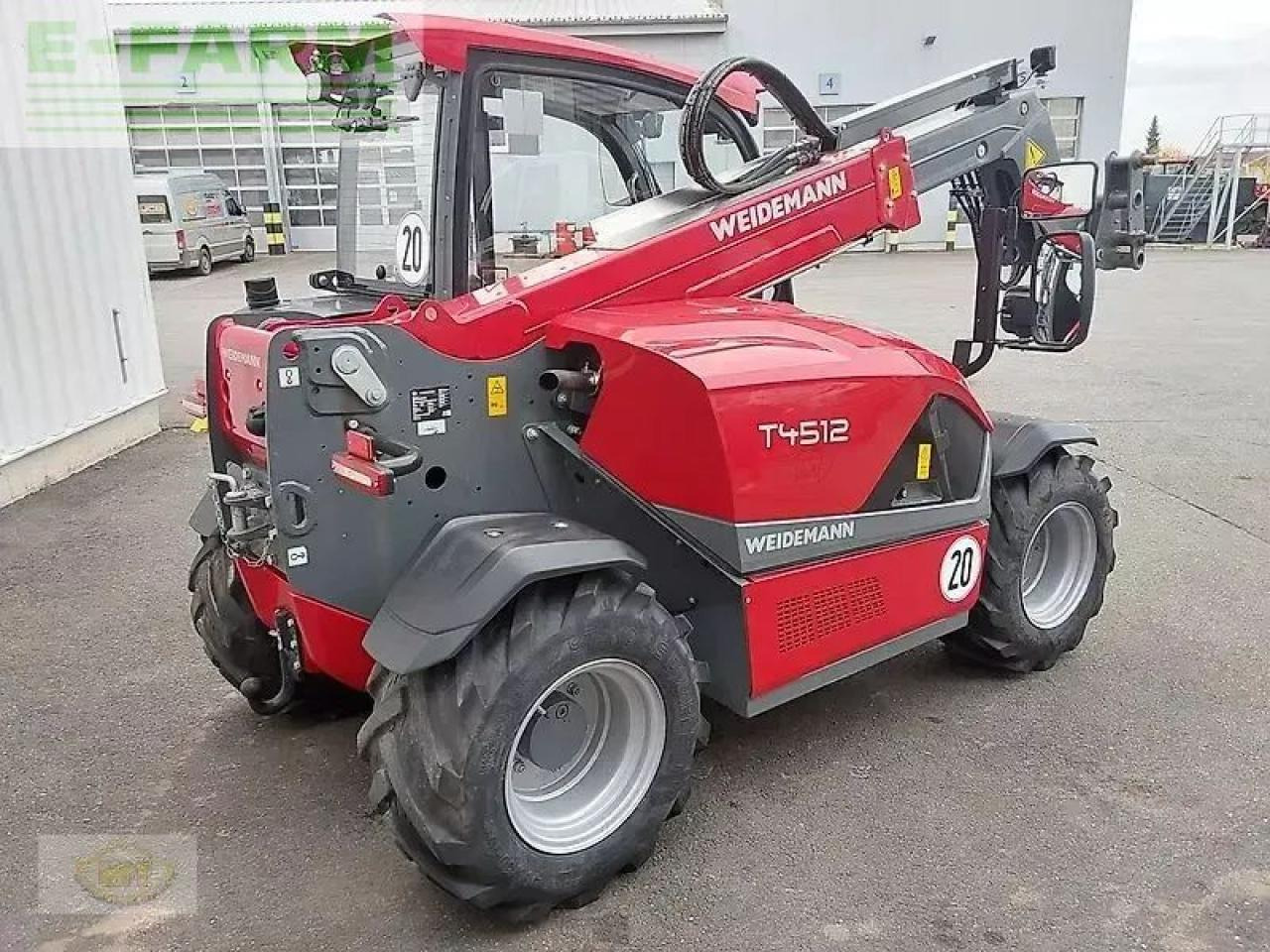 Weidemann t4512 18,4 kw (25 ps) - Telescopic handler: picture 3 Weidemann t4512 18,4 kw (25 ps) - Telescopic handler: picture 3