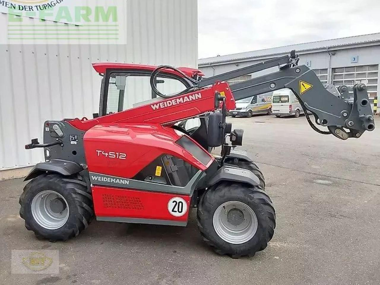Weidemann t4512 18,4 kw (25 ps) - Telescopic handler: picture 2 Weidemann t4512 18,4 kw (25 ps) - Telescopic handler: picture 2