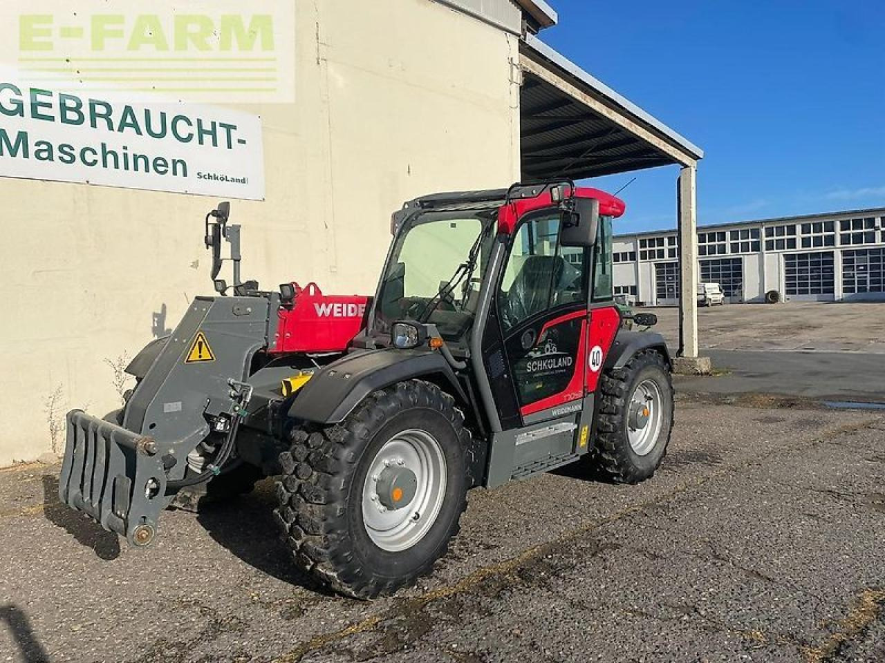 Weidemann t7042 - Telescopic handler: picture 1 Weidemann t7042 - Telescopic handler: picture 1