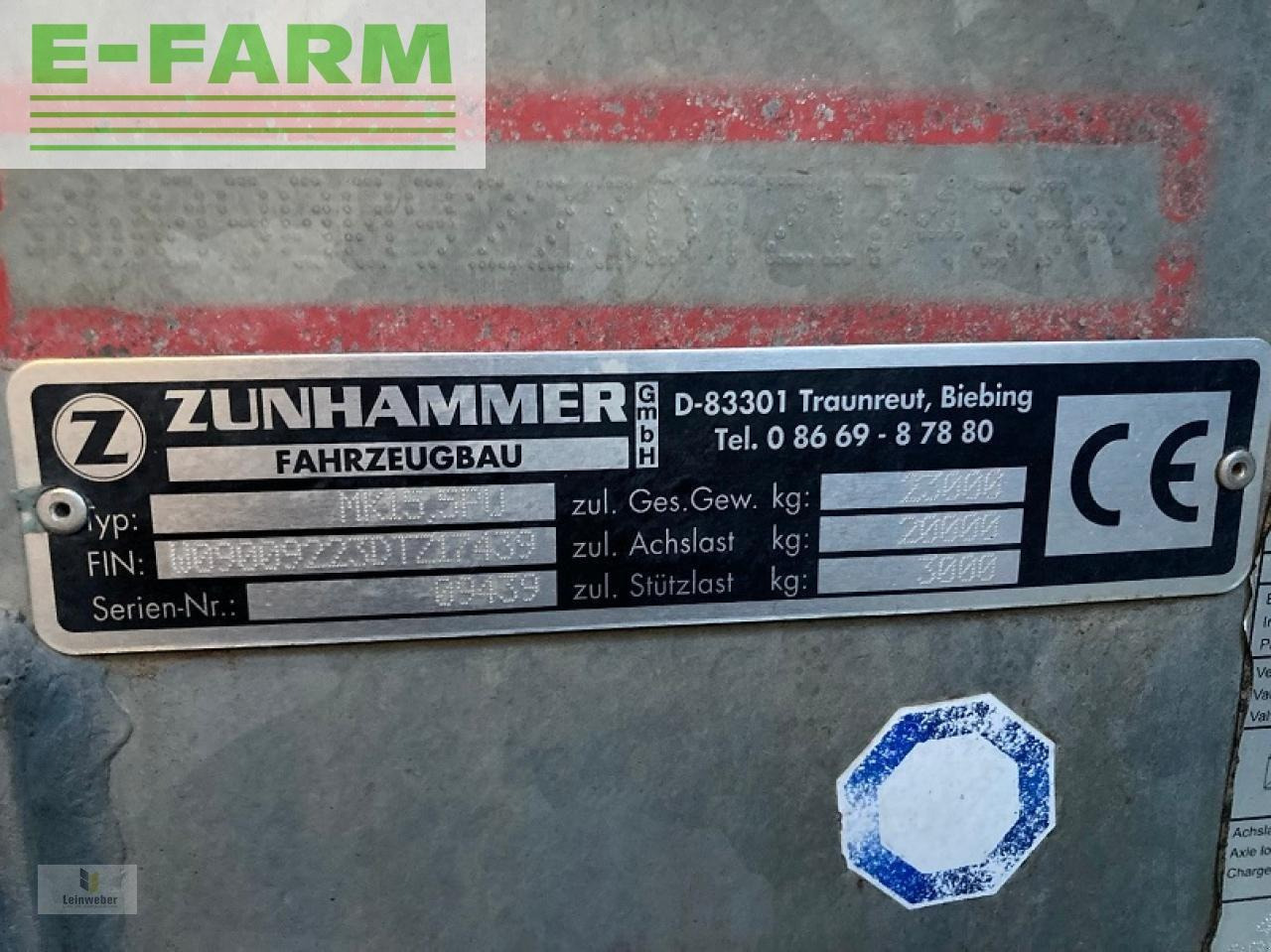 Slurry tanker Zunhammer mke 15,5 puss: picture 9
