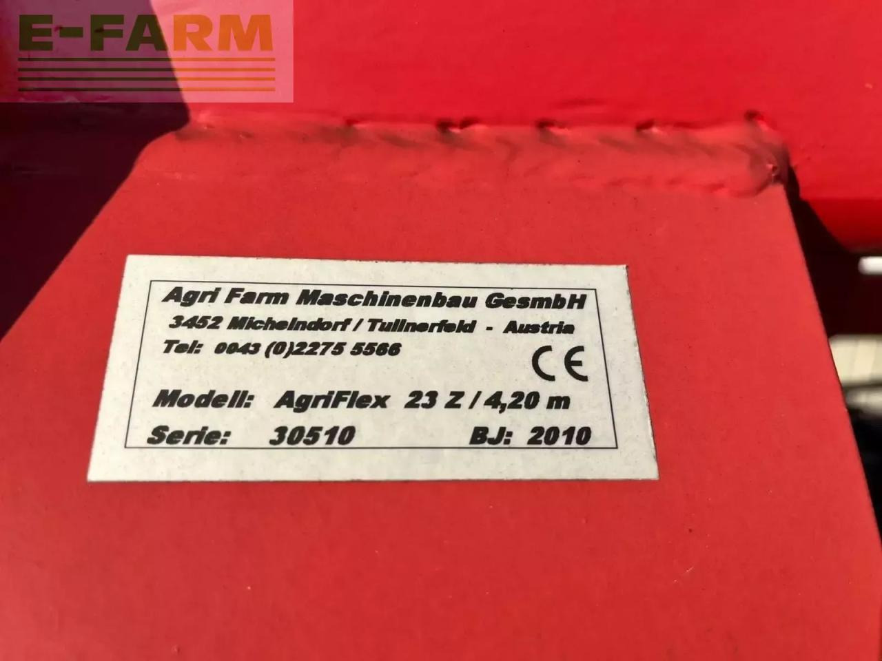 Agri flex 23z/ 4.20m - Cultivator: picture 2 Agri flex 23z/ 4.20m - Cultivator: picture 2