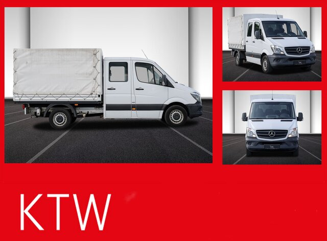 MERCEDES-BENZ Sprinter 214 CDI DOKA Pritsche,Klima,EURO6 - Flatbed van, Combi van: picture 1 MERCEDES-BENZ Sprinter 214 CDI DOKA Pritsche,Klima,EURO6 - Flatbed van, Combi van: picture 1