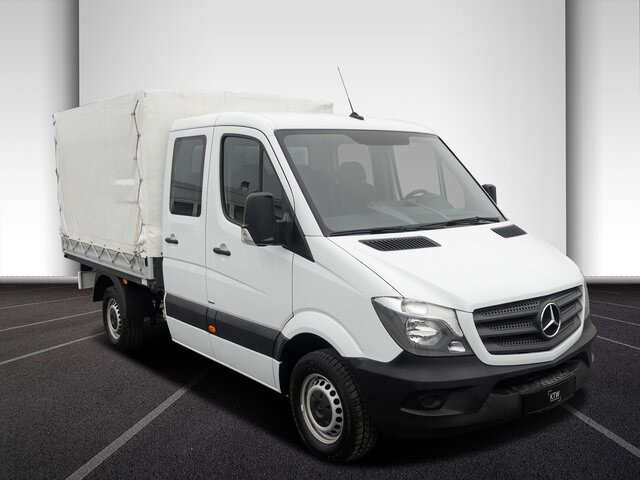 Curtain side van, Combi van MERCEDES-BENZ Sprinter 311 CDI DOKA Pritsche,AHK,Standheizung: picture 15