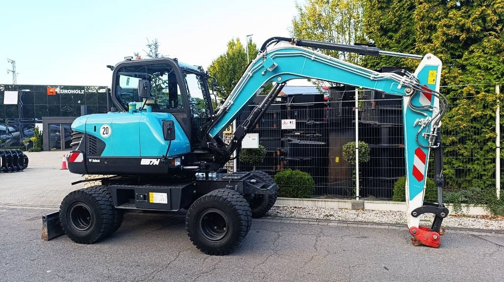 Bobcat Mobilbagger E 57 W, Schnellwechsler MS08, Allrad - Wheel excavator: picture 2 Bobcat Mobilbagger E 57 W, Schnellwechsler MS08, Allrad - Wheel excavator: picture 2