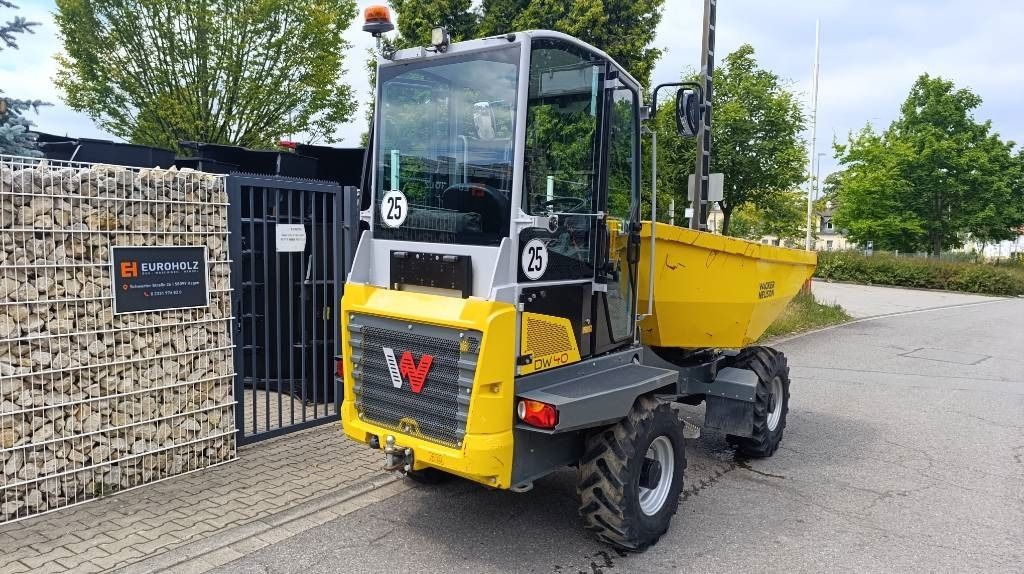 Wacker Neuson DW 40 Raddumper 2 Fahrstufen, Kabinenheizung, 4x4 - Mini dumper: picture 4 Wacker Neuson DW 40 Raddumper 2 Fahrstufen, Kabinenheizung, 4x4 - Mini dumper: picture 4