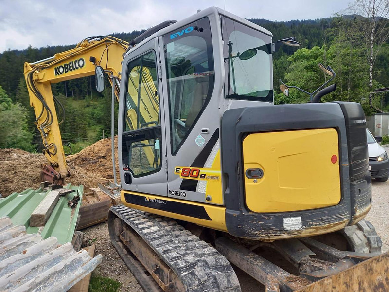 Kobelco E80B MSR Mini-/Kompaktbagger - Excavator: picture 1 Kobelco E80B MSR Mini-/Kompaktbagger - Excavator: picture 1