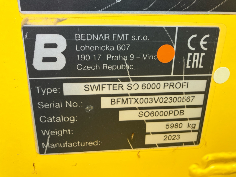 Bednar Swifter SO 6000 Profi - Harrow: picture 2 Bednar Swifter SO 6000 Profi - Harrow: picture 2