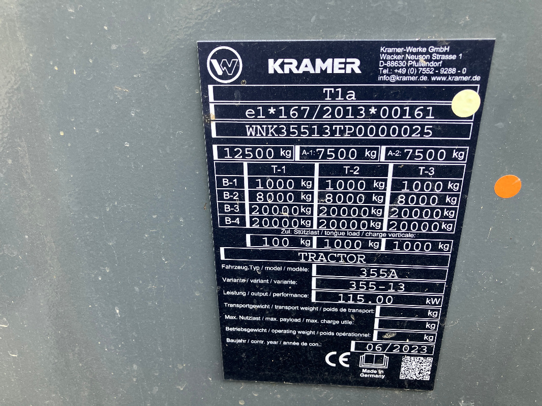 Kramer KL 55.8T - Wheel loader: picture 2 Kramer KL 55.8T - Wheel loader: picture 2
