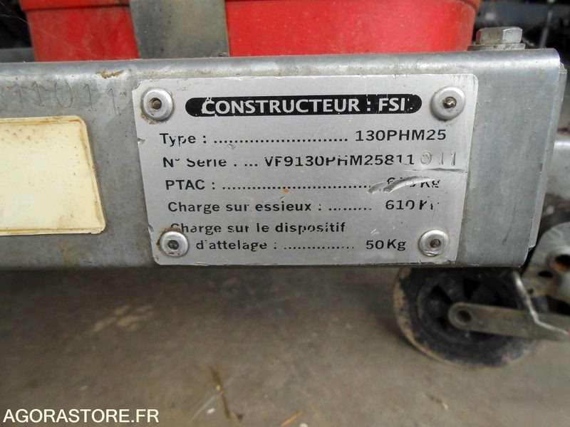 Broyeur FSI TP130 - Agricultural machinery: picture 3 Broyeur FSI TP130 - Agricultural machinery: picture 3