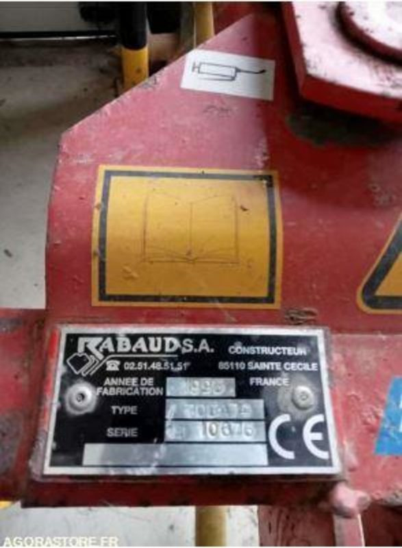 Tarière RABAUD - Agricultural machinery: picture 2 Tarière RABAUD - Agricultural machinery: picture 2